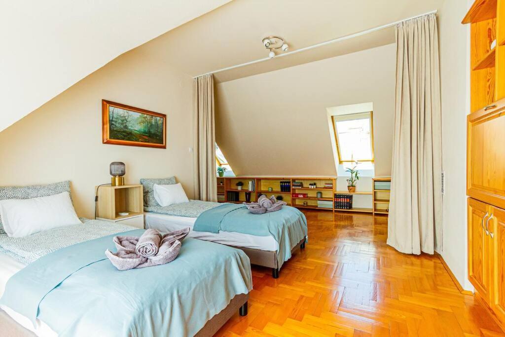 Roomy Apartment 80Sqm At City Center Free Parking Space, Ac & Balcony Budapest Ngoại thất bức ảnh