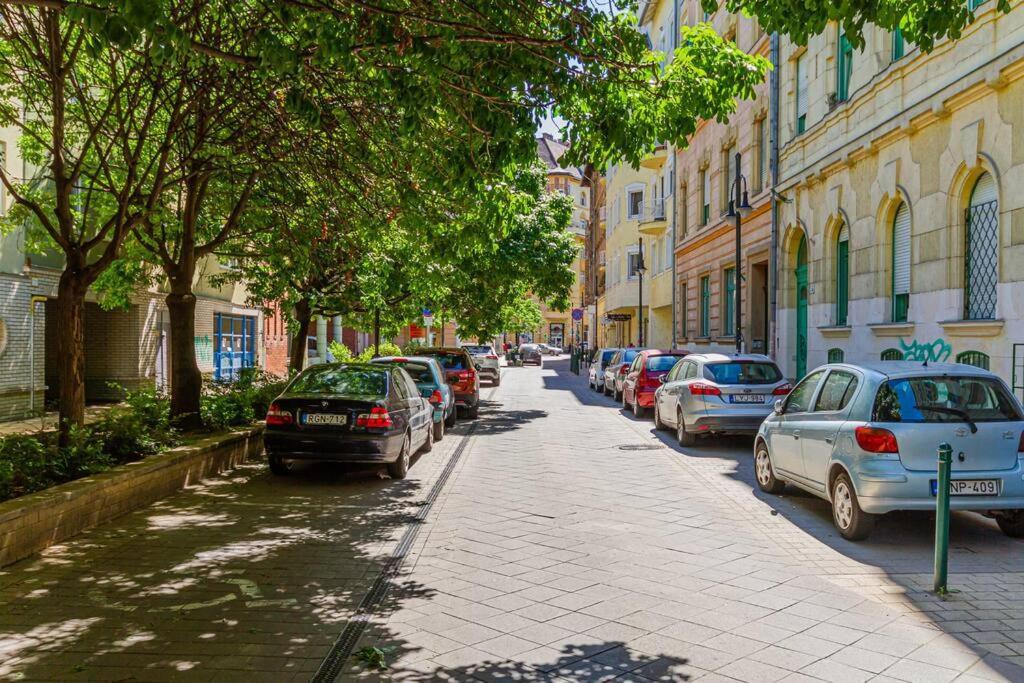 Roomy Apartment 80Sqm At City Center Free Parking Space, Ac & Balcony Budapest Ngoại thất bức ảnh